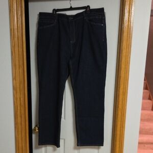 Classic Navy Men's Straight Jeans